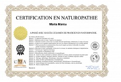 Certificat naturopath